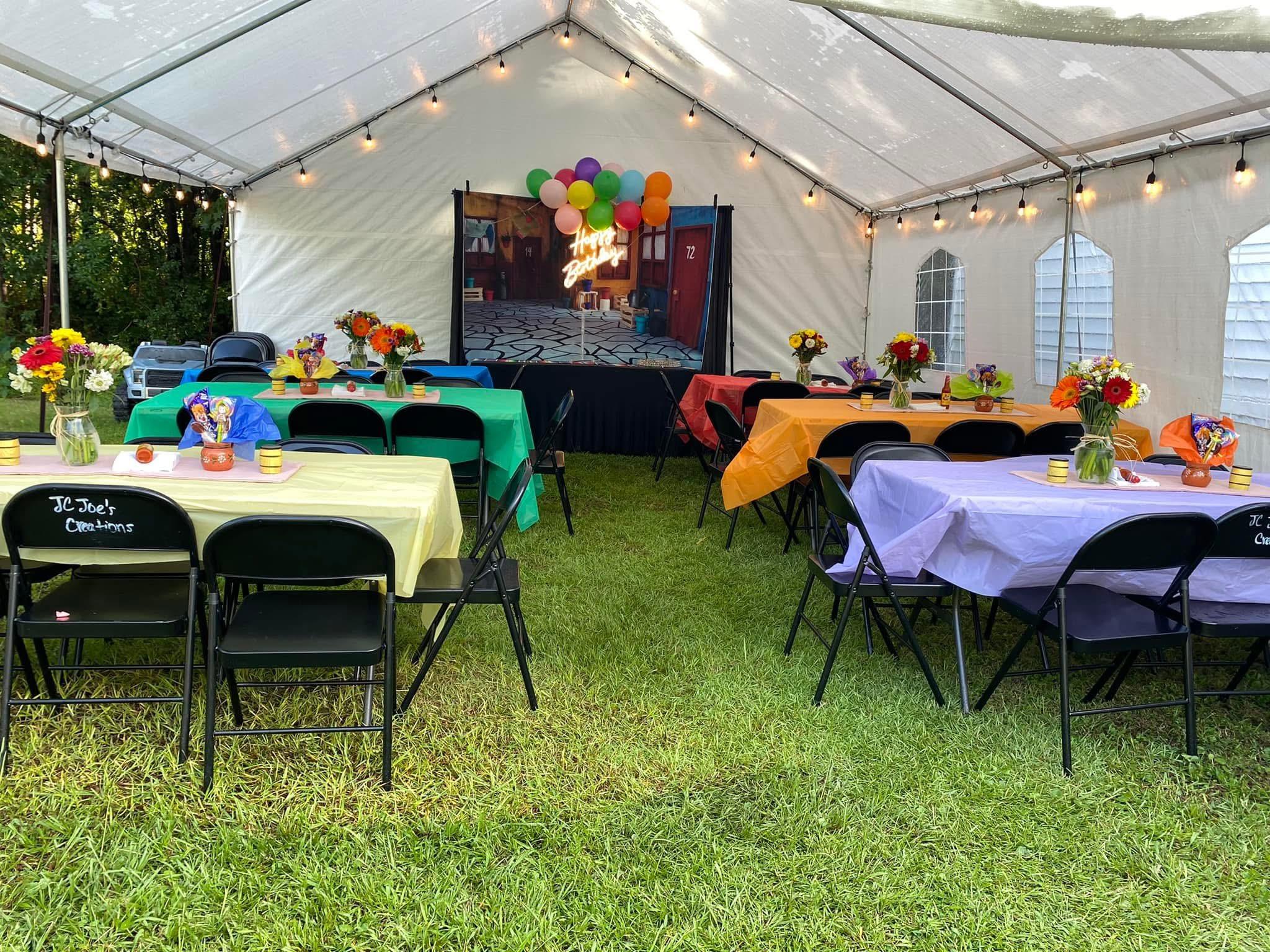 Joe's Party Rentals event
